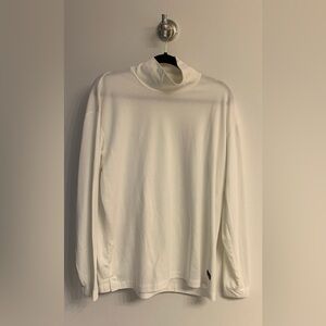 VINTAGE Patagonia Men's White Turtleneck capeline long underwear XL GUC